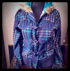 O'Neill - fur hood jacket